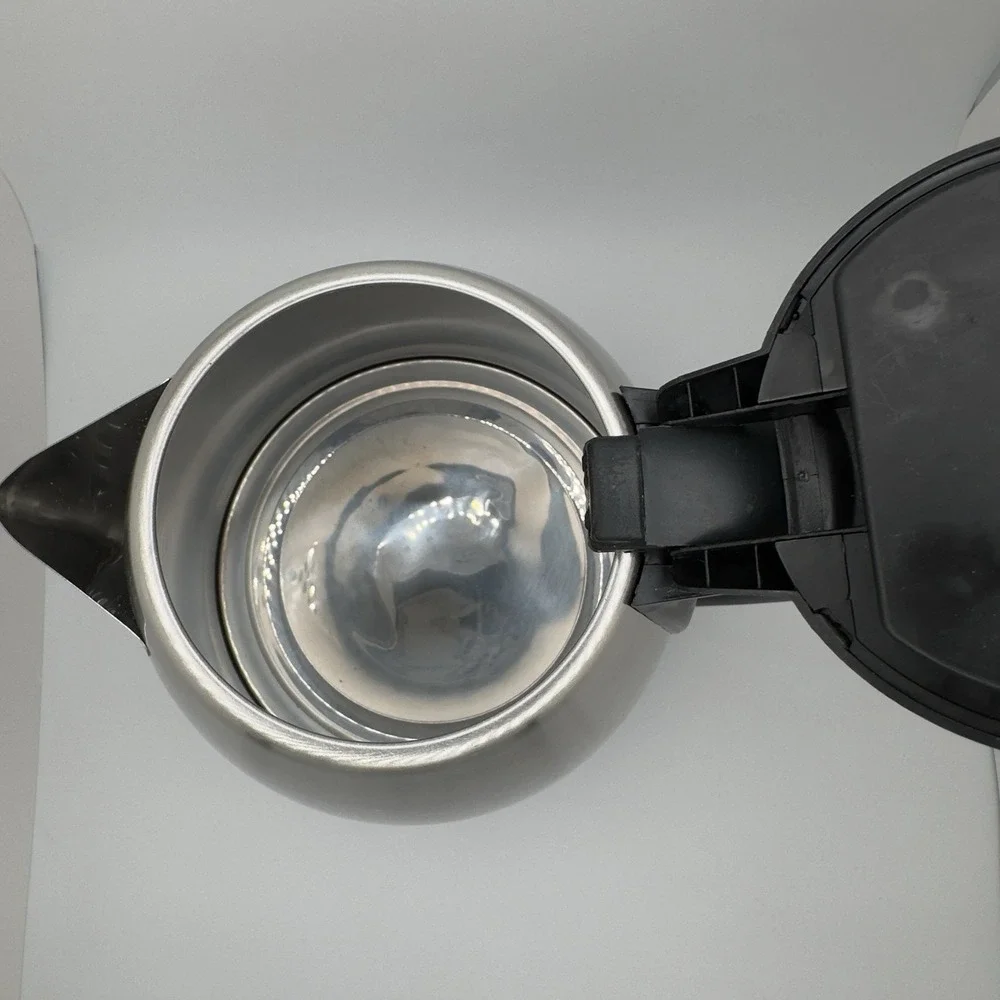 Electric Stainless Steel Kettle 1.7L Hot Water Boiler Auto Shut-Off Quick Heatin